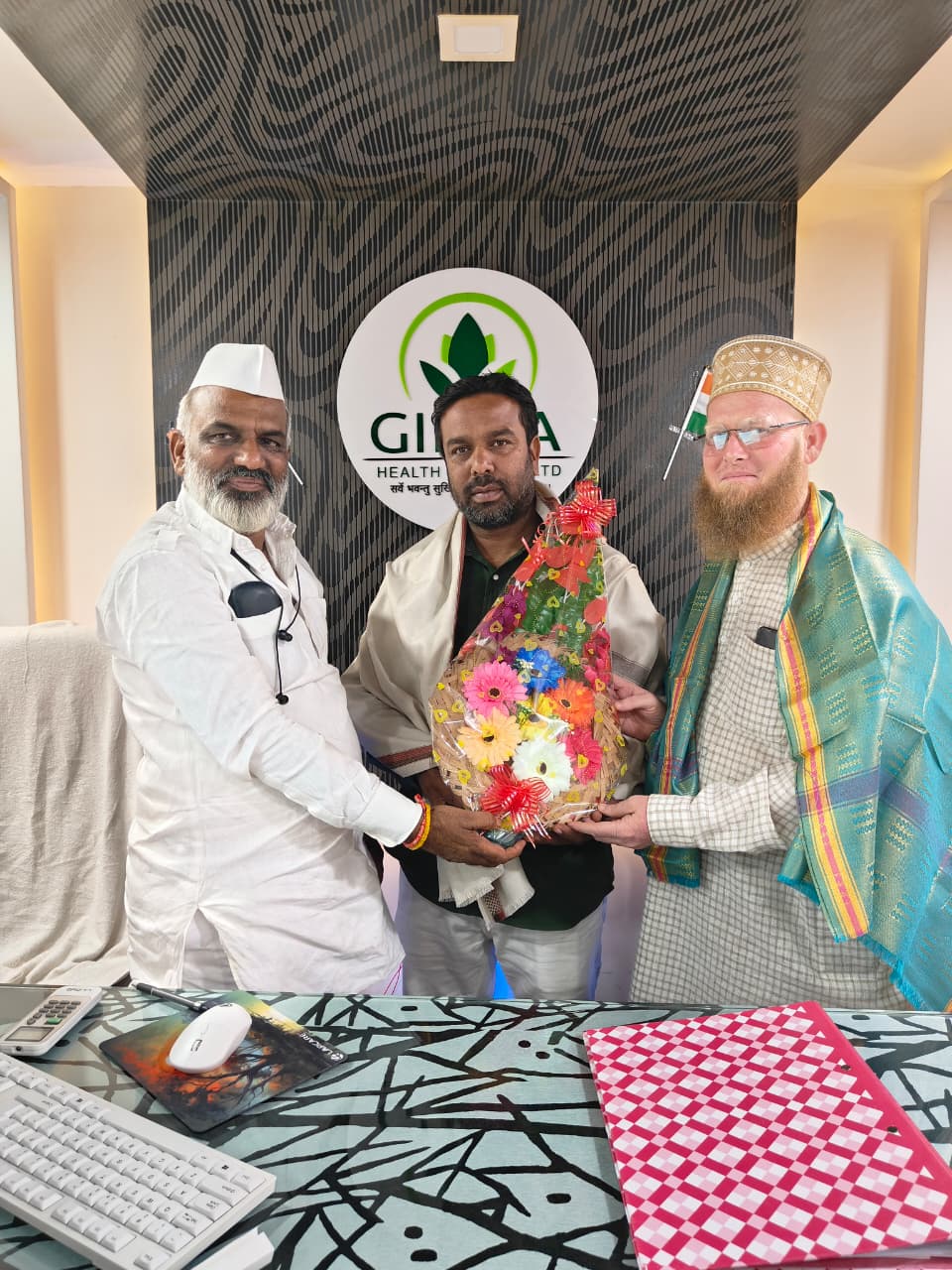 Thoke Sir Ji with Mujahid Anjum Sir